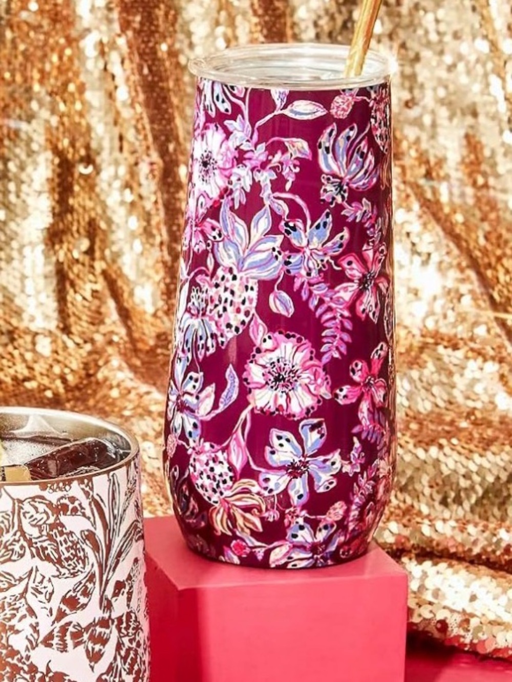 Lilly Pulitzer White Box with Gold Logo